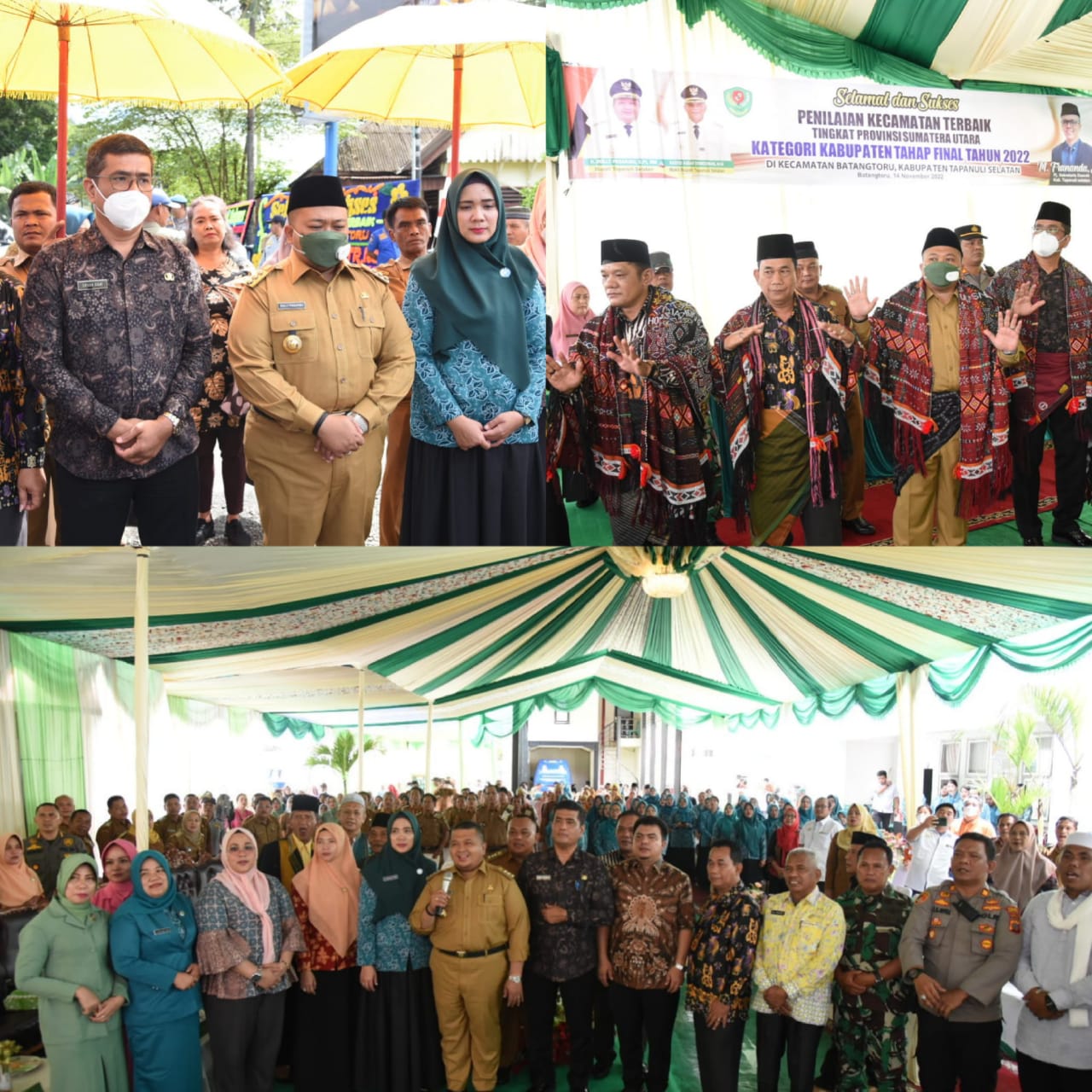 Bupati Harap Batang Toru Jadi Kecamatan Terbaik Tingkat Provinsi Sumatera Utara