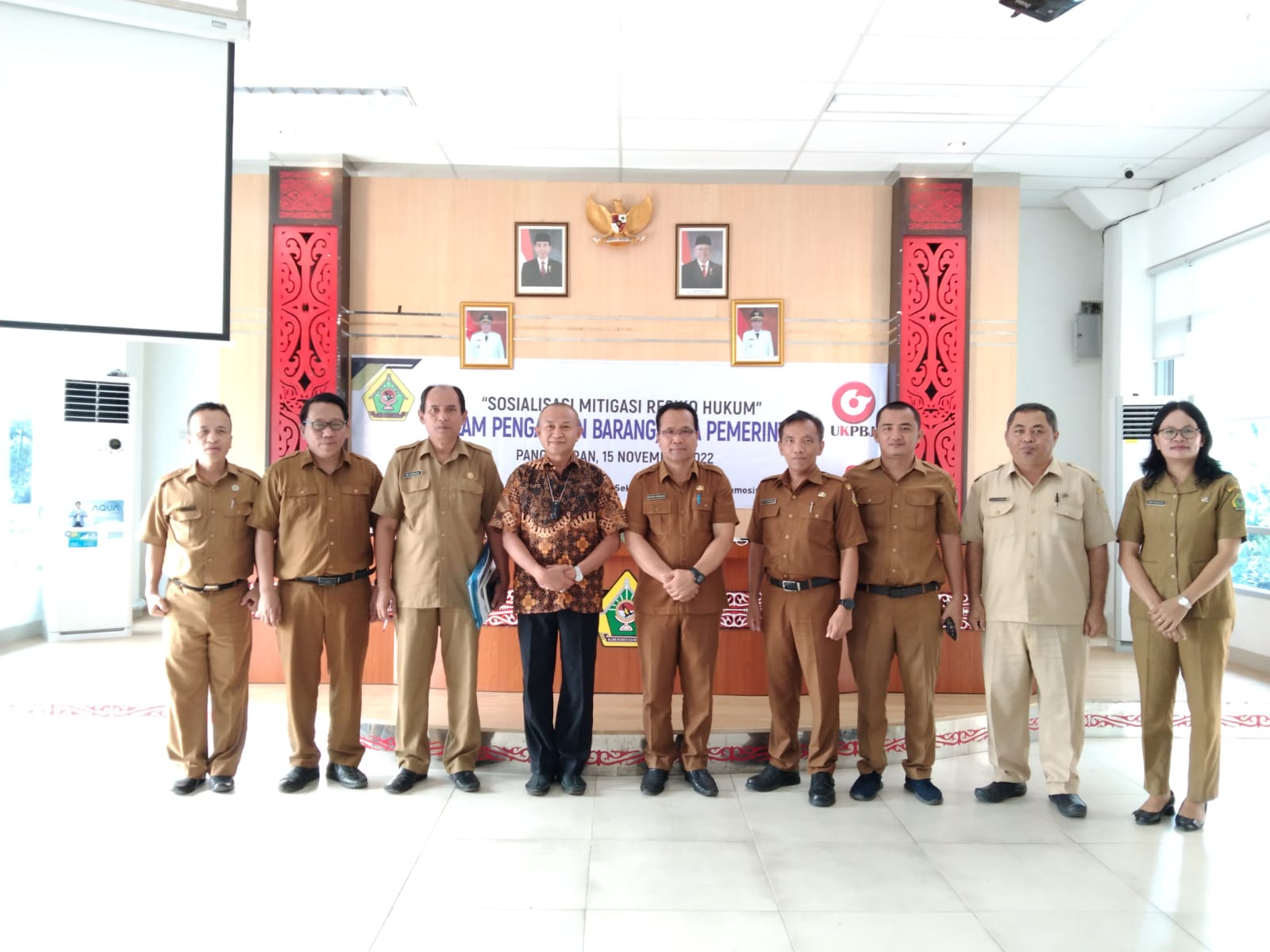Pj.Sekda Samosir Buka Sosialisasi Mitigasi Resiko Hukum Pengadaan Barang dan Jasa