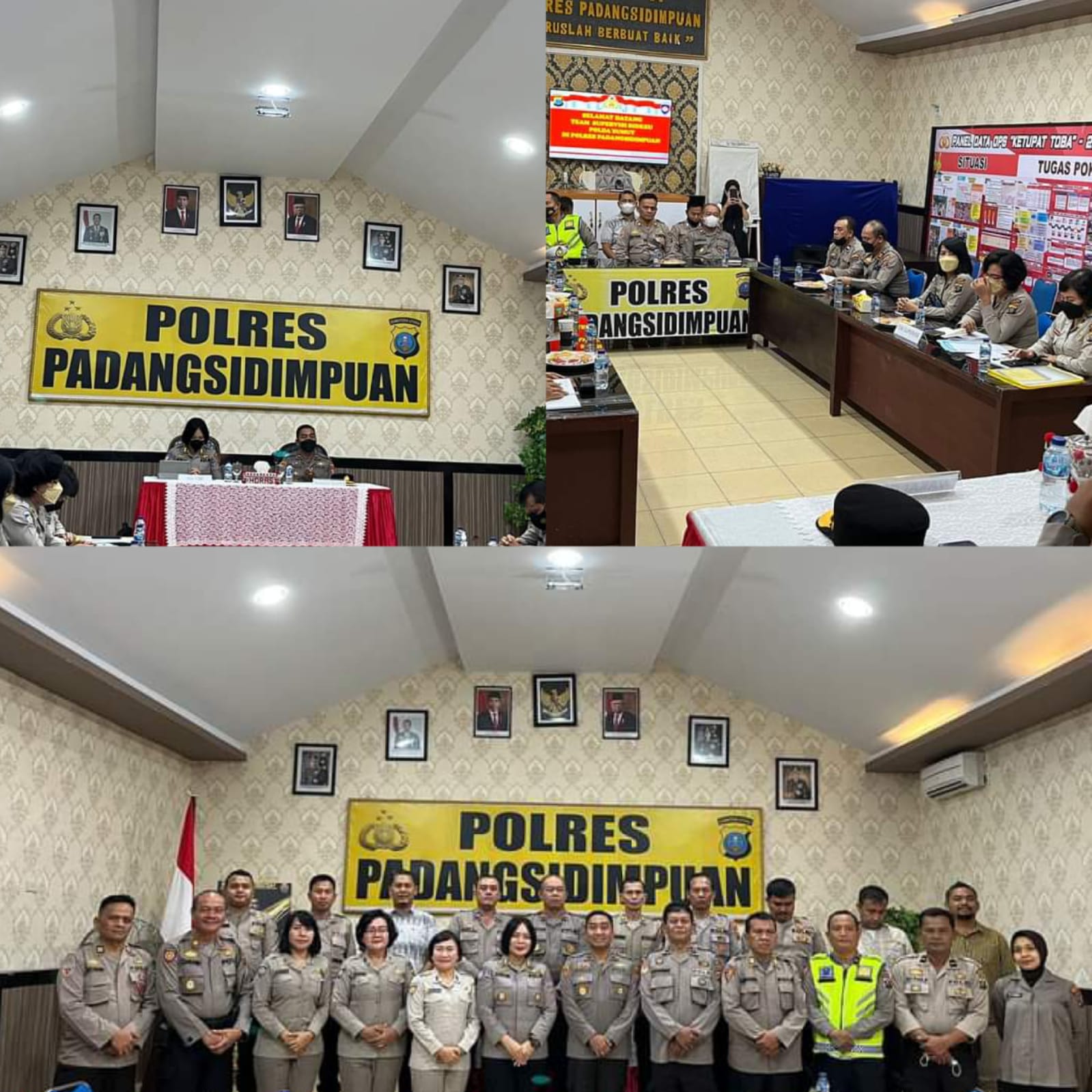Supervisi dan Asistensi Bidang Keuangan Bidkeu Polda Sumut di Polres PSP, 