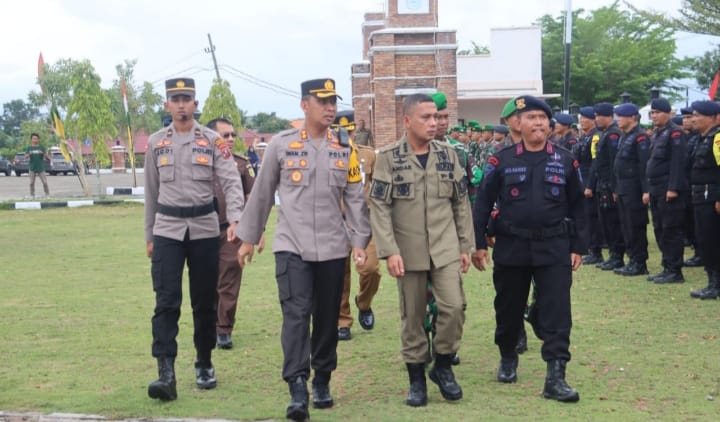 Jelang Pilkades Paluta, Ratusan Personel Polri Disiagakan, Ini Penjelasan Kapolres Tapsel