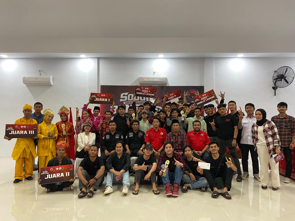 Sooor Banteng Gelar Acara di Kantor DPC PDI Perjuangan Batubara