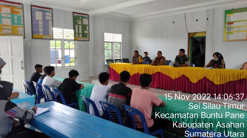 Cegah Kenakalan Remaja  bhabinkamtibmas Polsek Prapat Janji Sampaikan Pesan Kamtibmas