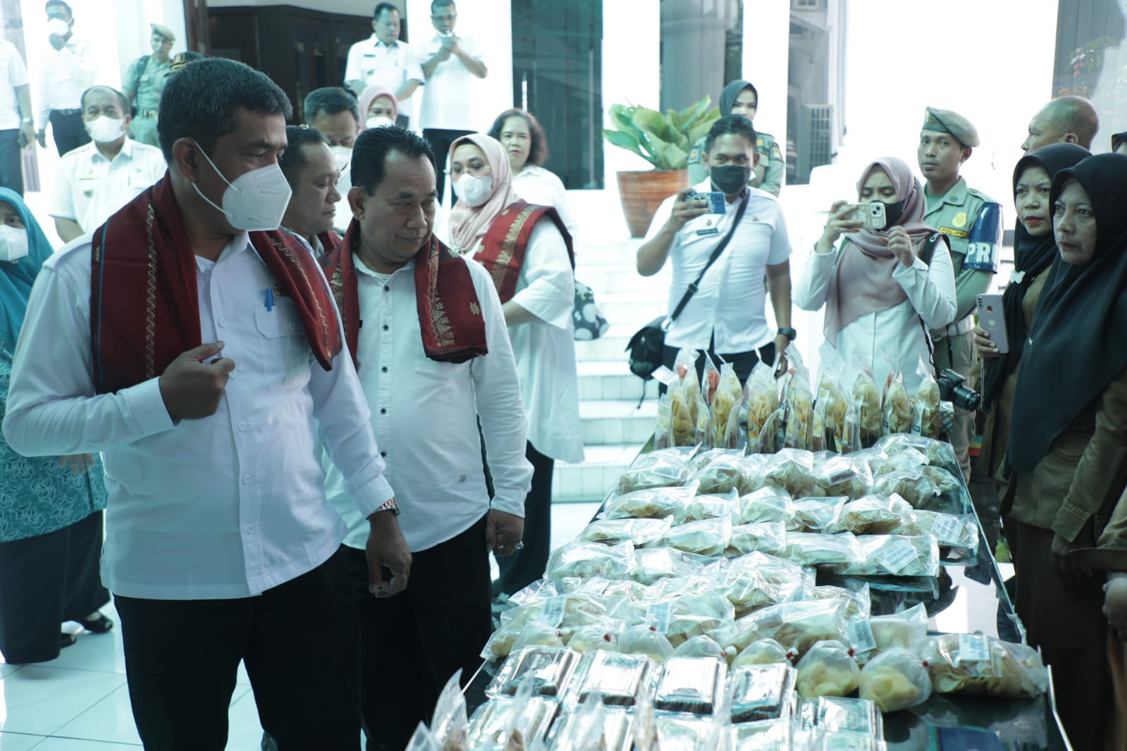 Tim Penilai Kecamatan Terbaik Tingkat Provsu Lakukan Penilaian di Kabupaten Asahan