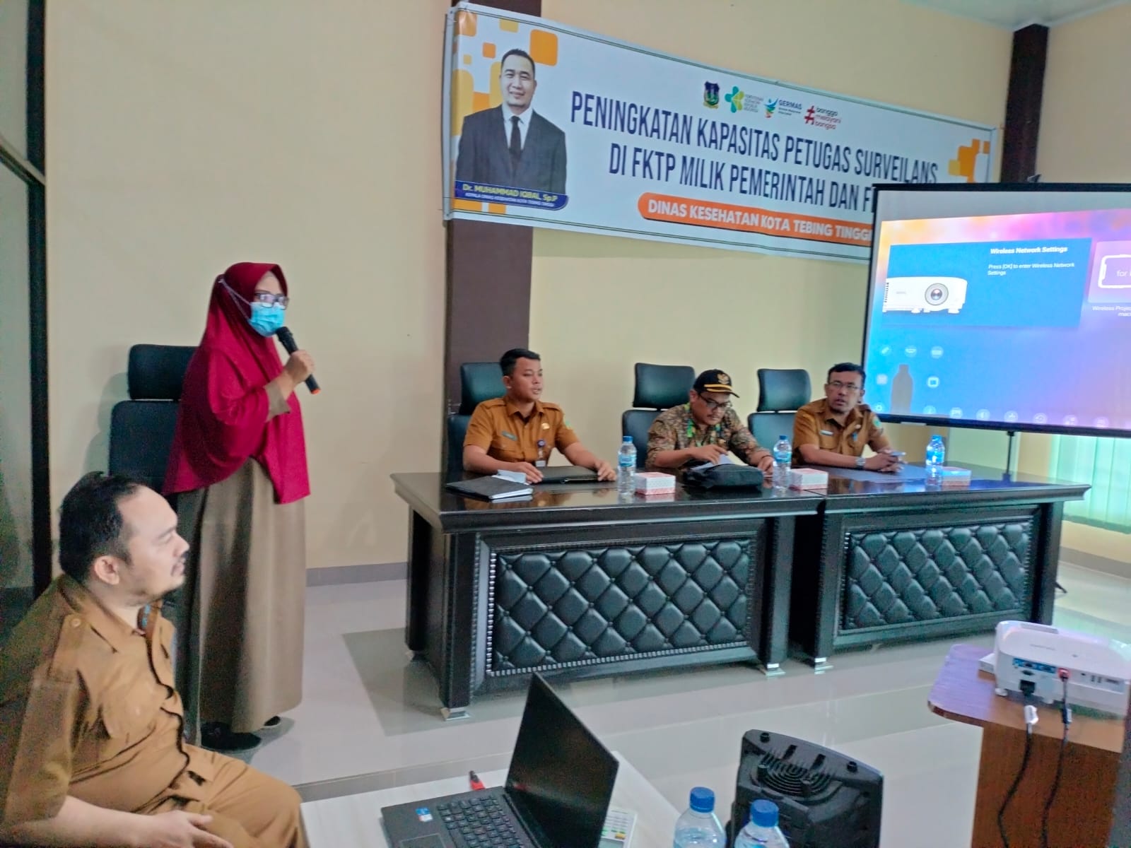 Cegah dan Antispasi Penyakit Infeksi,  Dinkes T. Tinggi Tingkatkan Pemahaman PKPS