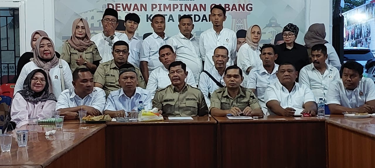 DPC Partai Gerindra Buka Pendaftaran Bacaleg DPRD Medan Periode 2024-2029
