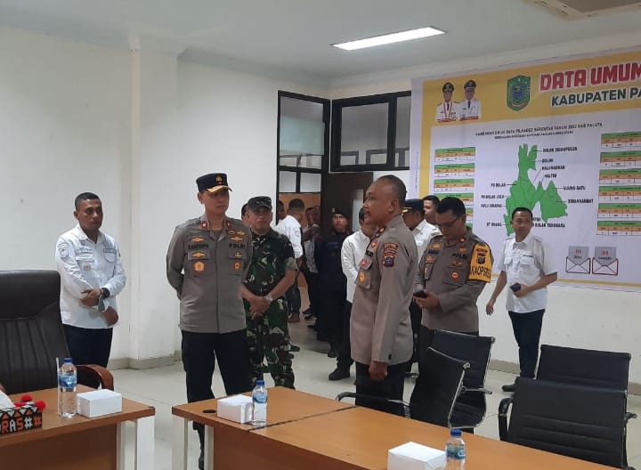 Bupati Dampingi Wakapolda-Su Pantau Pilkades Paluta,Ini Arahannya