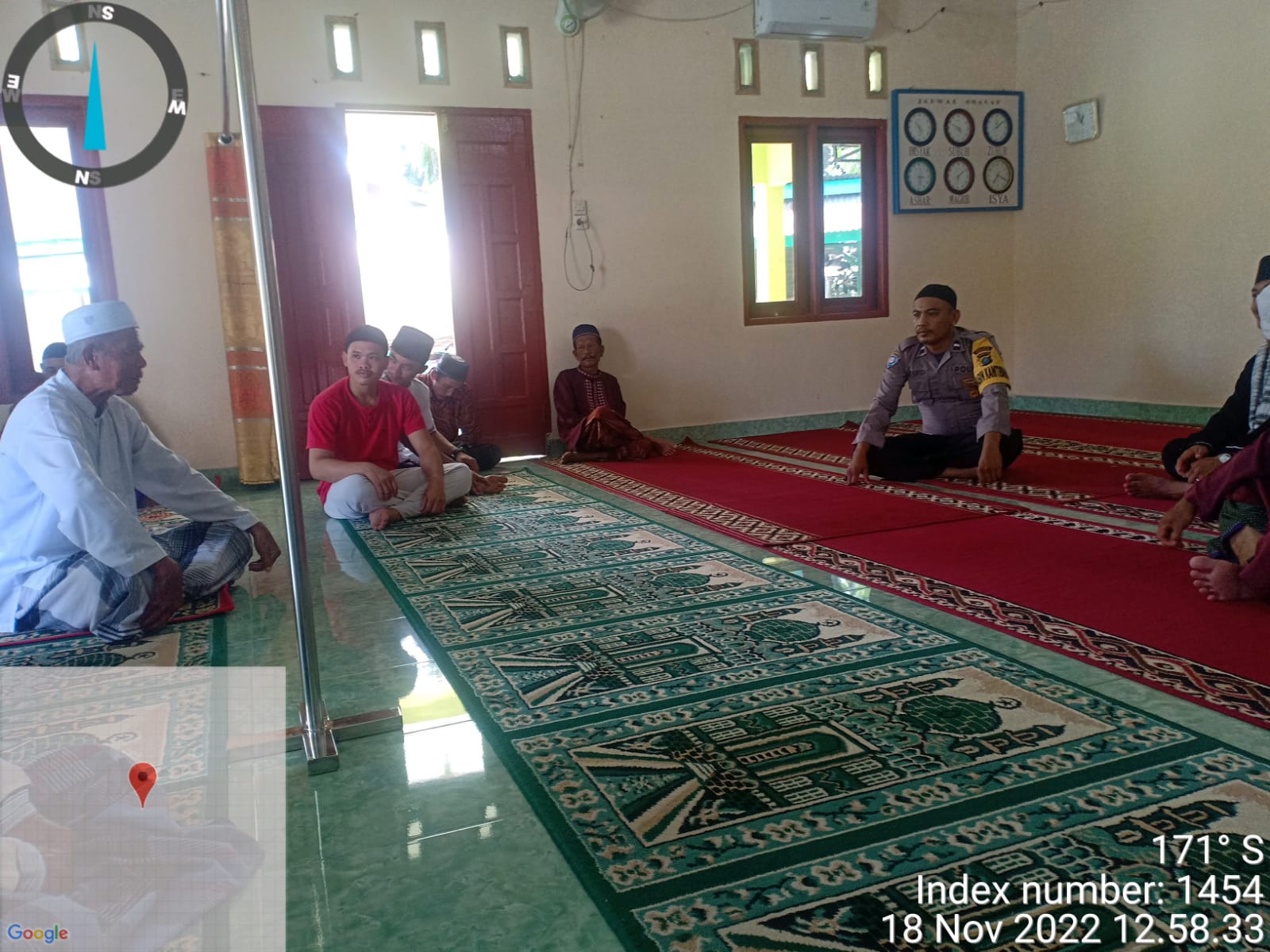 Laksanakan Program Quick Wins, Polsek Bandar Pasir Mandoge Gelar Jumat Curhat