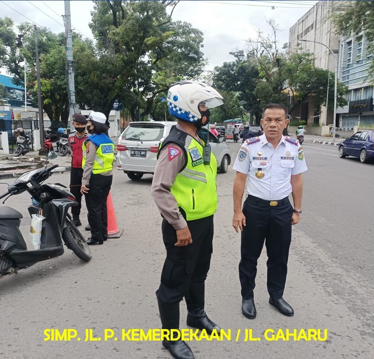 Pelaksanaan Perubahan 13 Lokasi Jalur Lalin di Kota Medan Aman dan Lancar