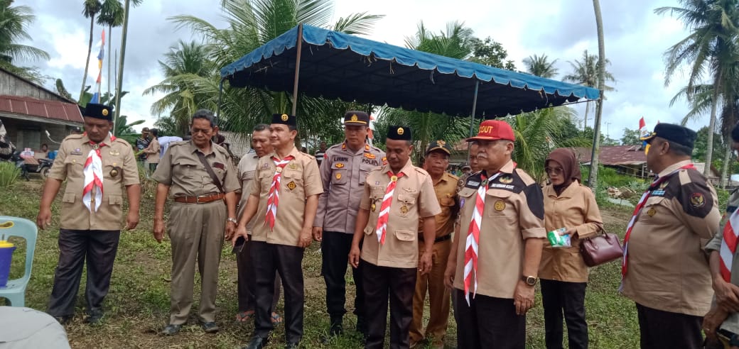 Wabup Lakukan Peletakan Batu Pertama Sanggar Bakti Pramuka STM Hulu