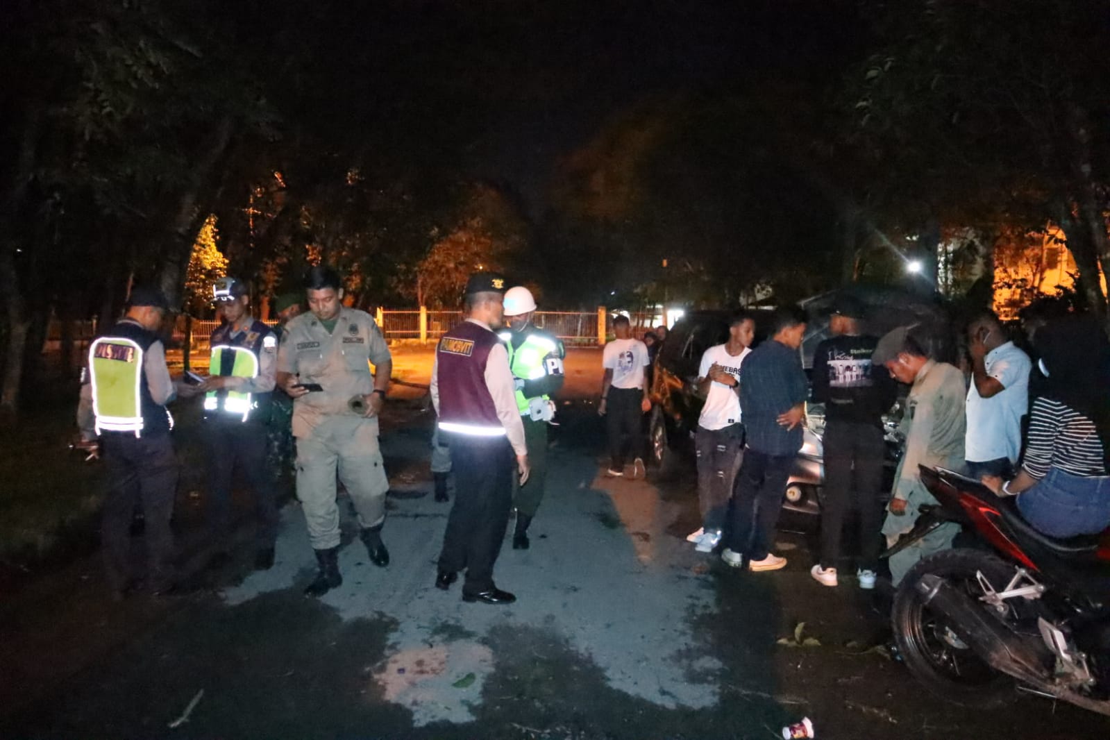 Antisipasi Geng Motor, Begal dan Premanisme.Kabag Ops Polres Asahan Pimpin Patroli Gabungan