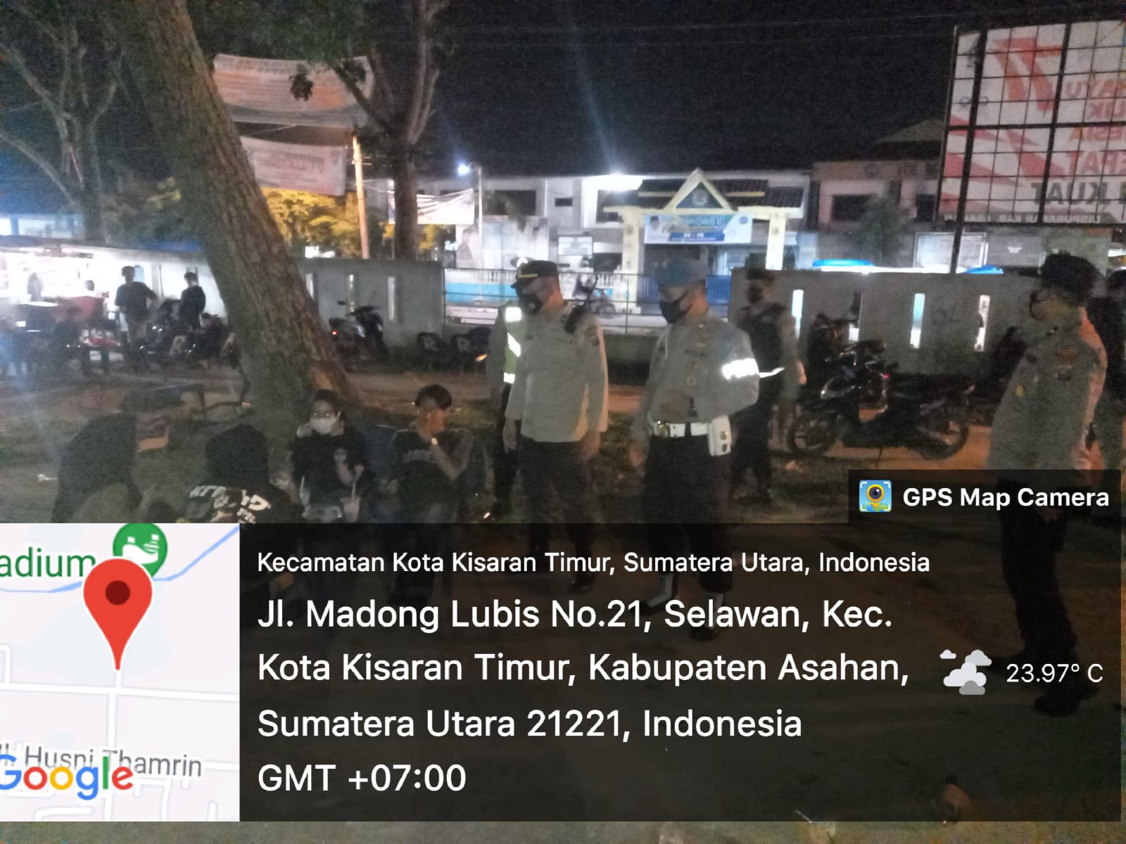 Ciptakan Situasi Kamtibmas, Polres Asahan Gelar Patroli Gabungan