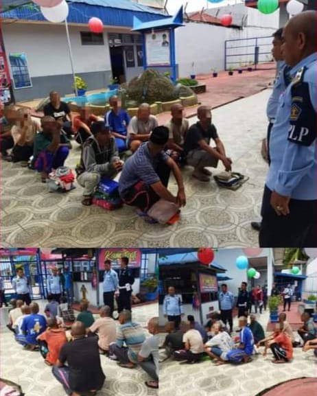 Lapas Kelas II B Padangsidimpuan Kanwil Kemenkumham Sumut Terima 12 Orang Narapidana Dari Rutan Kelas IIB Sipirok
