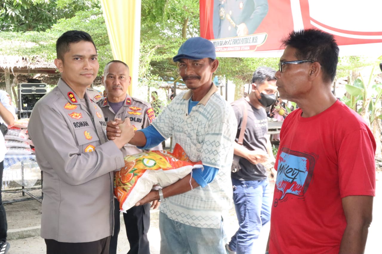 Kapolres Asahan Tatap Muka Dengan Masyarakat Bagan Asahan