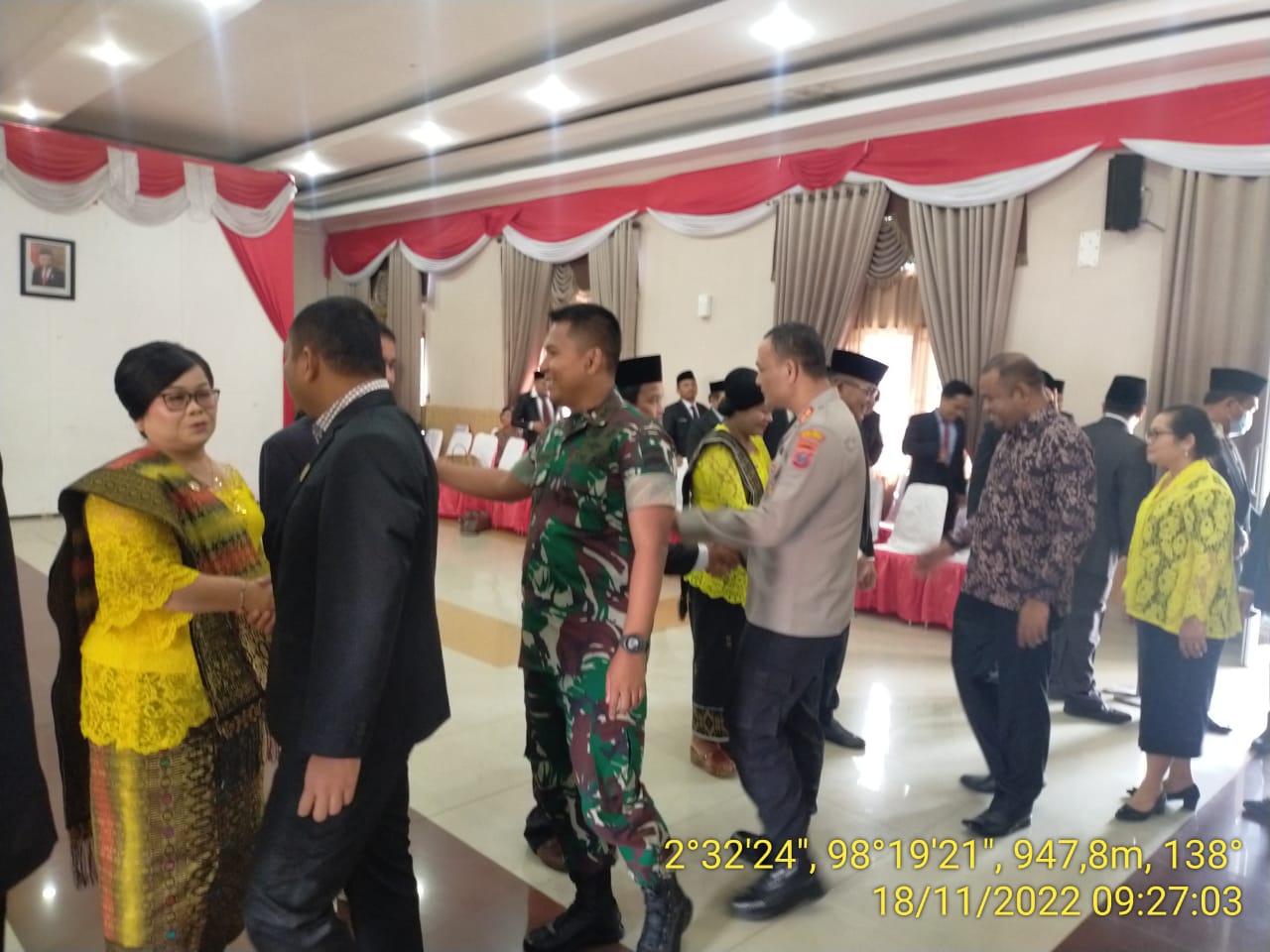 Kapolres Pakpakbharat Hadiri Upacara Pelantikan Pejabat Tingkat Pratama Pemkab Pakpakbharat, Ini Pesan AKBP Rocky H Marpaung