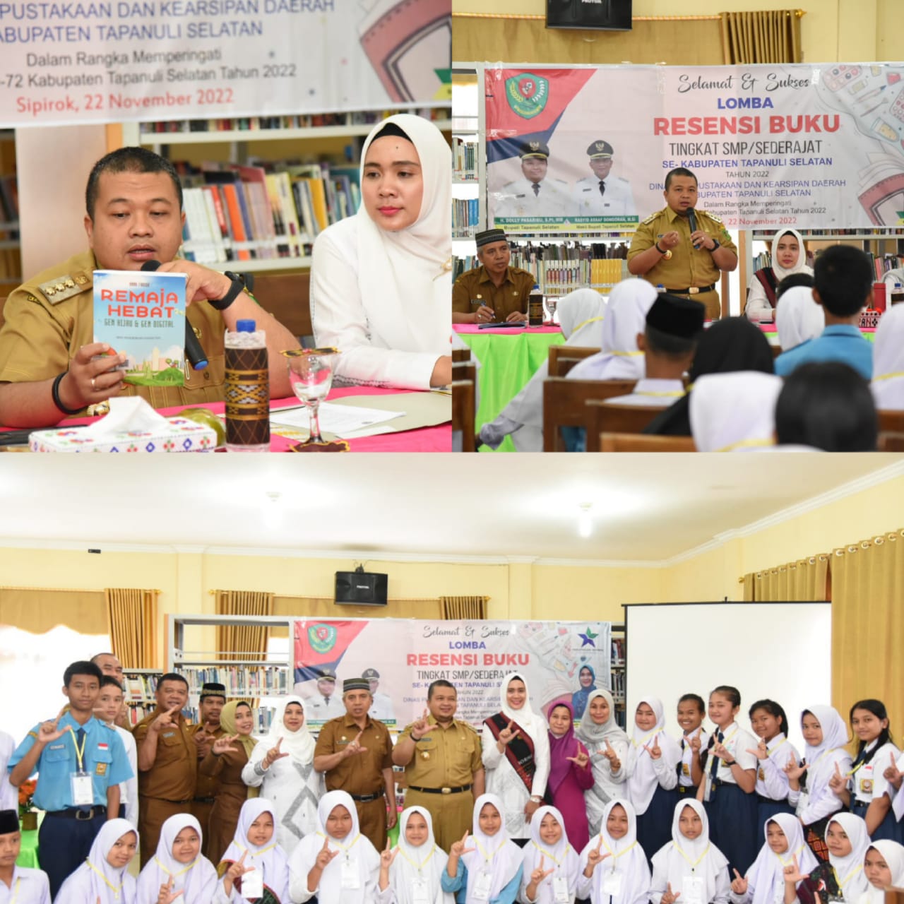 Bupati Tapsel : Generasi Muda Tapsel adalah Generasi Pembangun yang Menebar Manfaat Bagi Orang Banyak