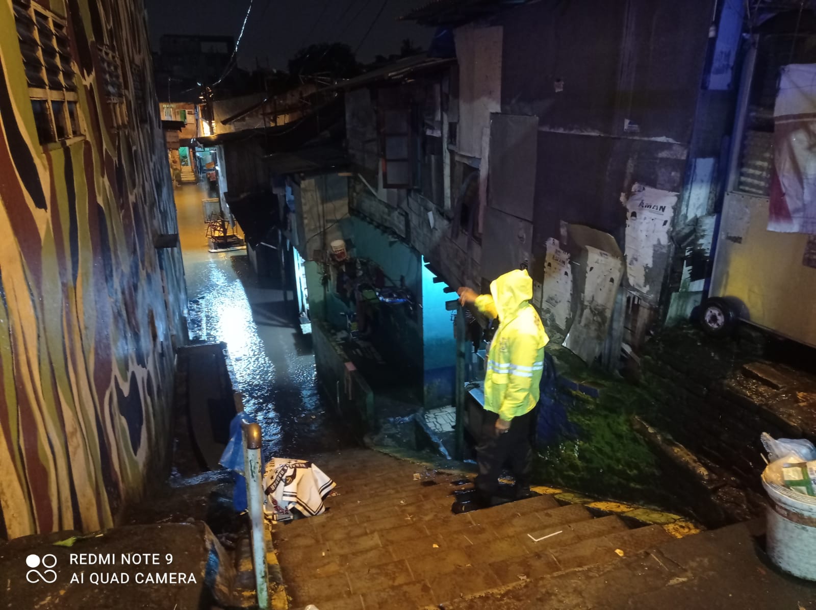 Antipasi 3C dan Ketinggian Debit Air, Polsek Medan Kota Gelar Patroli