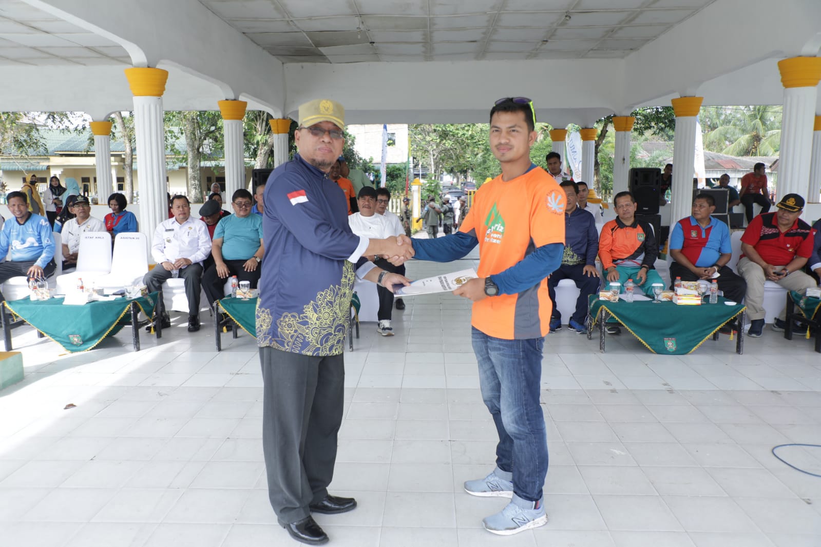 Semarak HUT Korpri, Wakil Bupati Asahan Buka Family Gathering Dan Team Building