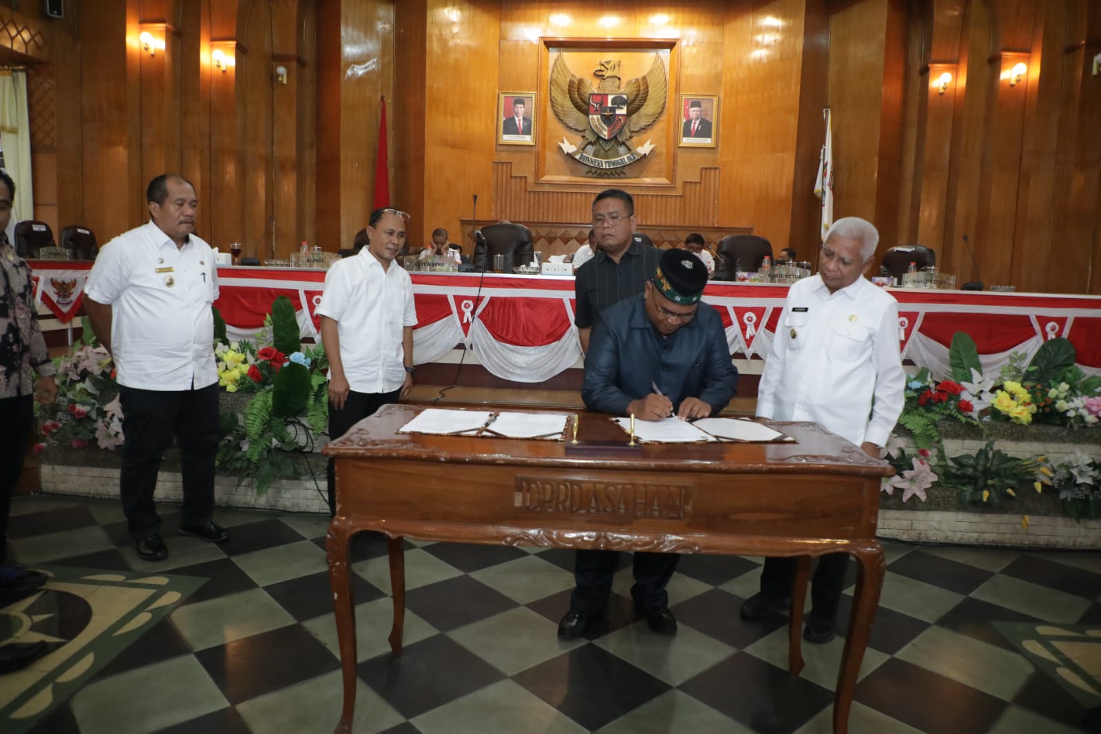 Bupati Asahan Ikuti Rapat Paripurna DPRD Kab. Asahan