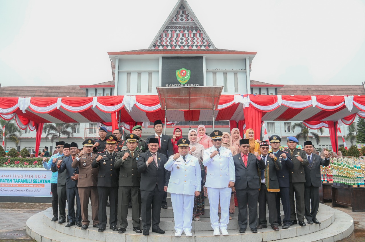 Pemkab Tapsel Peringati Hari Jadi ke 72 Tahun