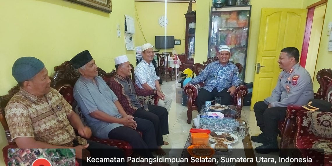 Dengar Cerita Warganya, Kapolres Padangsidimpuan Sambangi Tokoh Masyarakat
