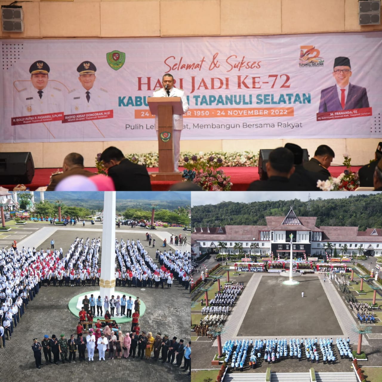 Pemkab Tapsel Gelar Peringatan Hari Jadi ke-72