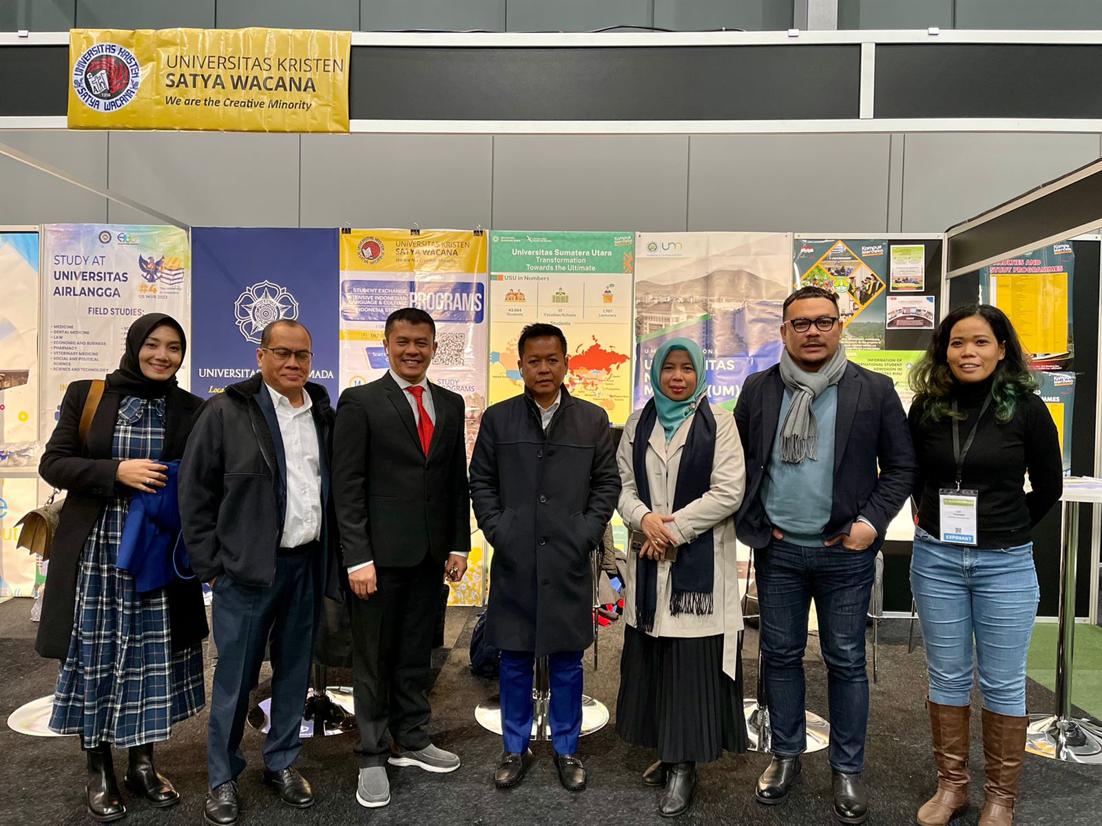 Perluas Jejaring Internasional, USU Pameran Pendidikan dan Diaspora Gathering di Belanda