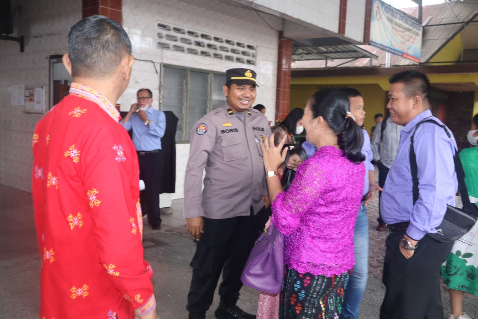 Antisipasi Tawuran dan Begal, Kasihumas Polres Asahan Gelar Khotbah Minggu Damai di Gereja Katolik