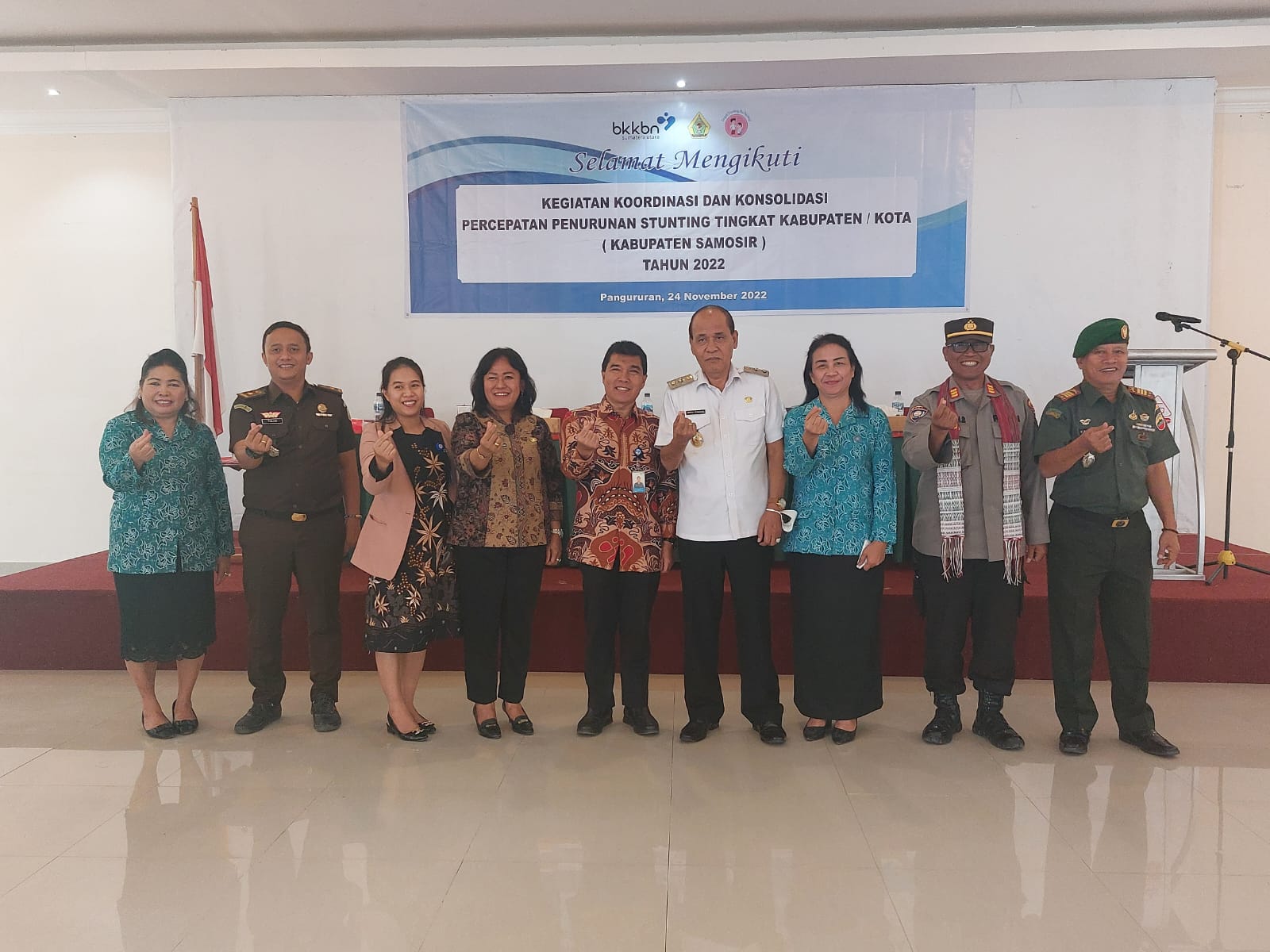 BKKBN Sumut Gelar Koordinasi dan Konsolidasi PPS di Kabupaten Samosir