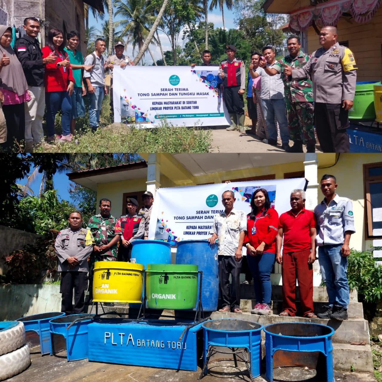 PT NSHE dan Sinohydro Corporation Limited  Salurkan Bantuan sosial di Dua Desa dan Satu Kelurahan di Tapsel