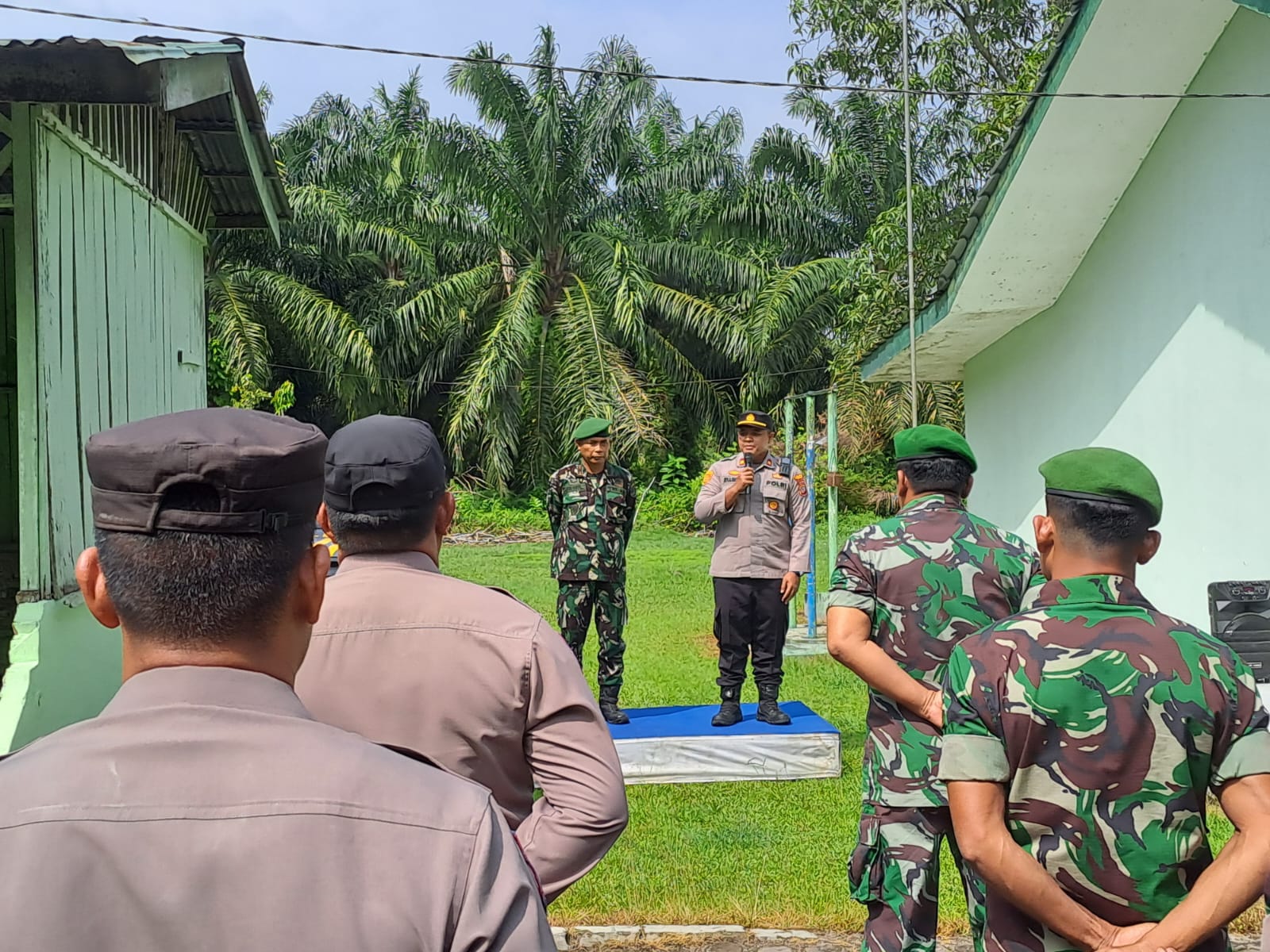 TNI - POLRI Kompak Gelar Apel Sinergitas