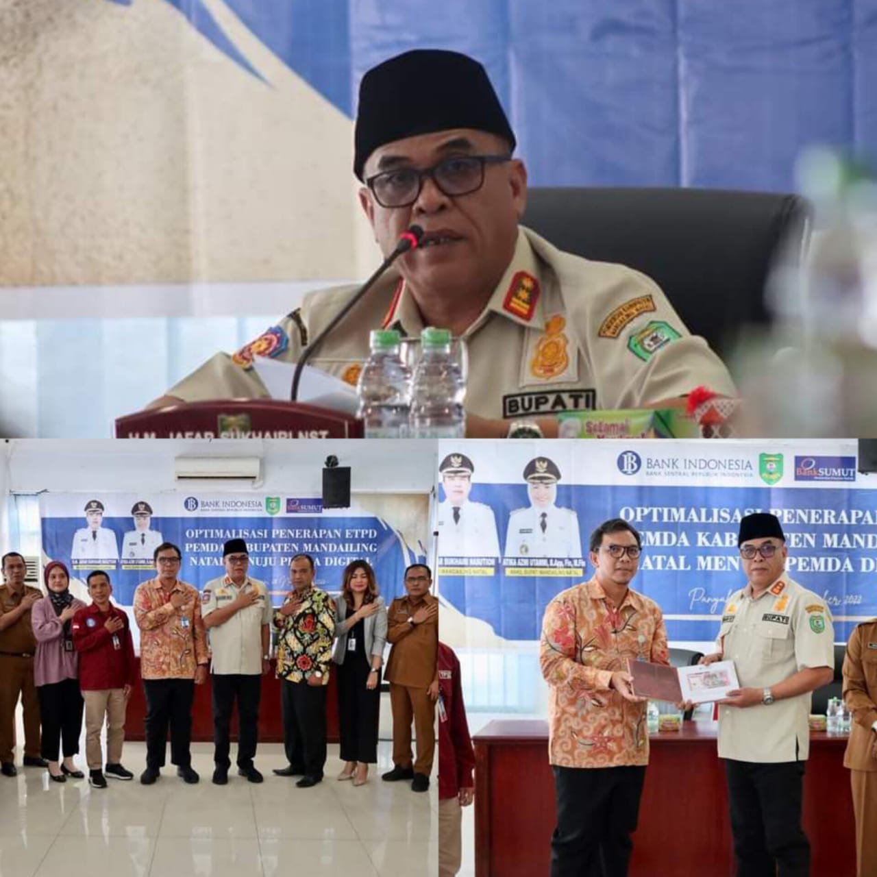 Sukhairi Dukung Implementasi ETPD Menuju Madina Digital