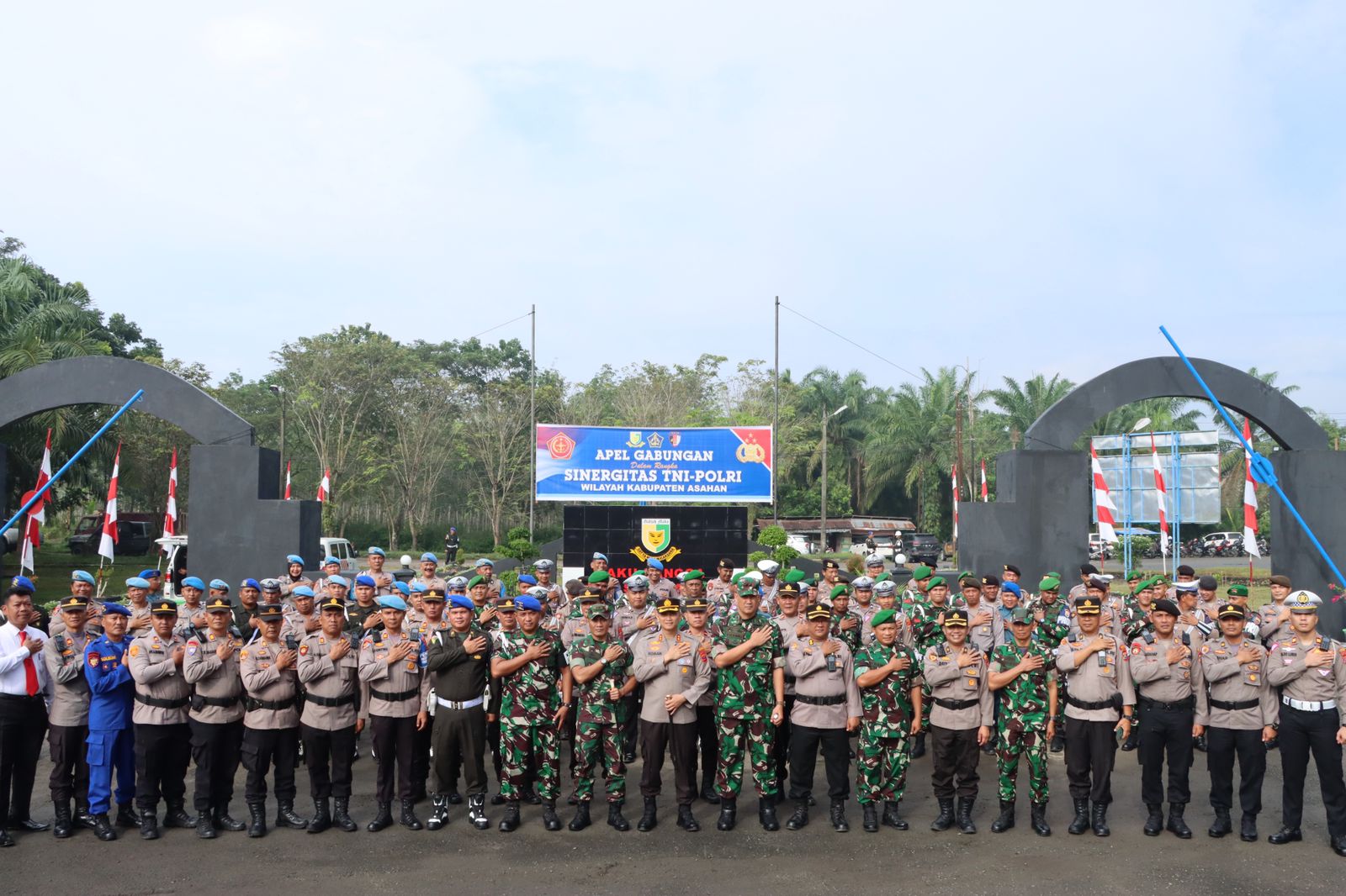 Jalin Sinergitas, TNI-Polri Kembali Gelar Apel Bersama
