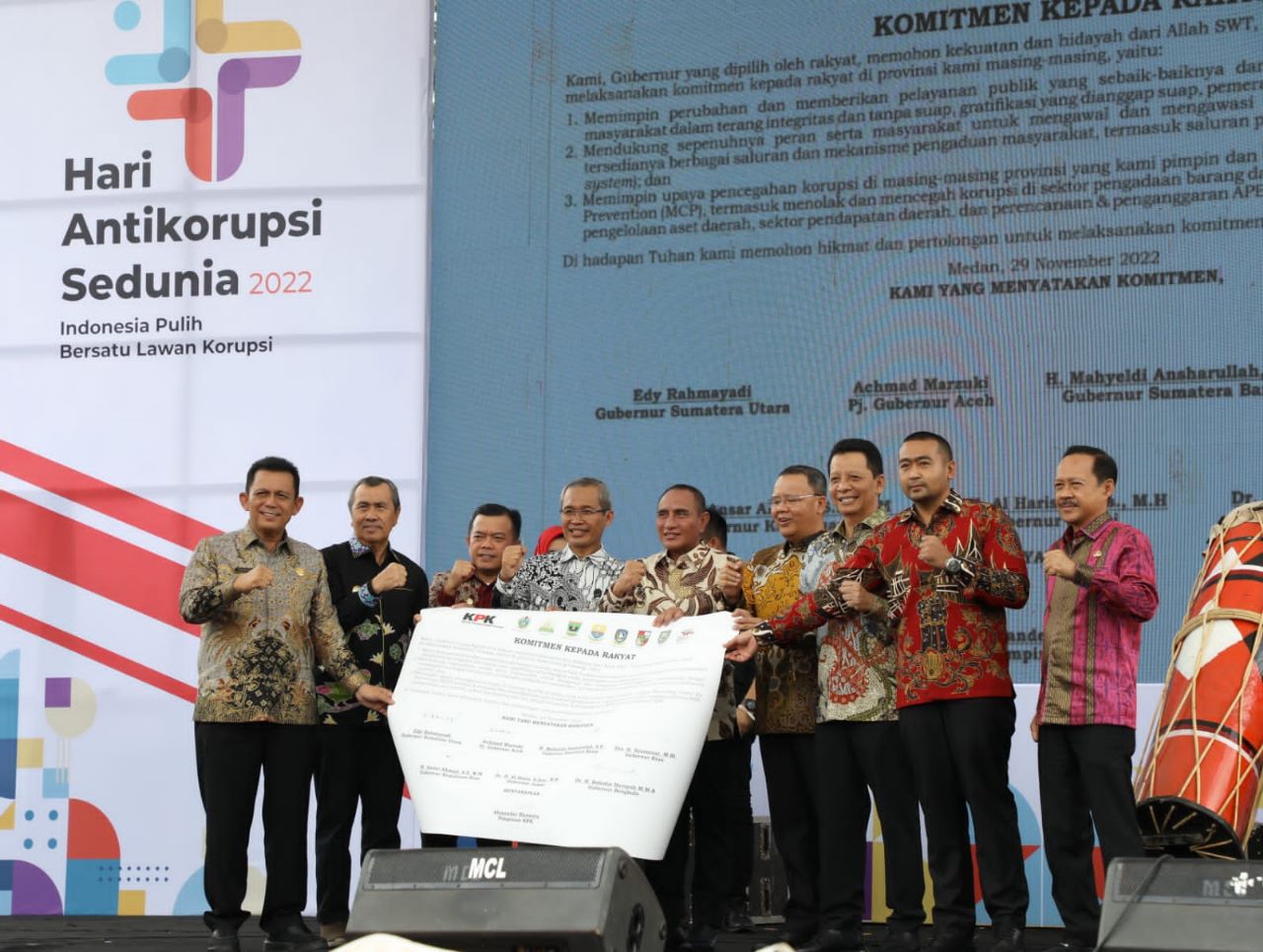 Lewat Road to Hakordia 2022, KPK Ajak Pemangku Kepentingan di Sumut Gelorakan Semangat Antikorupsi