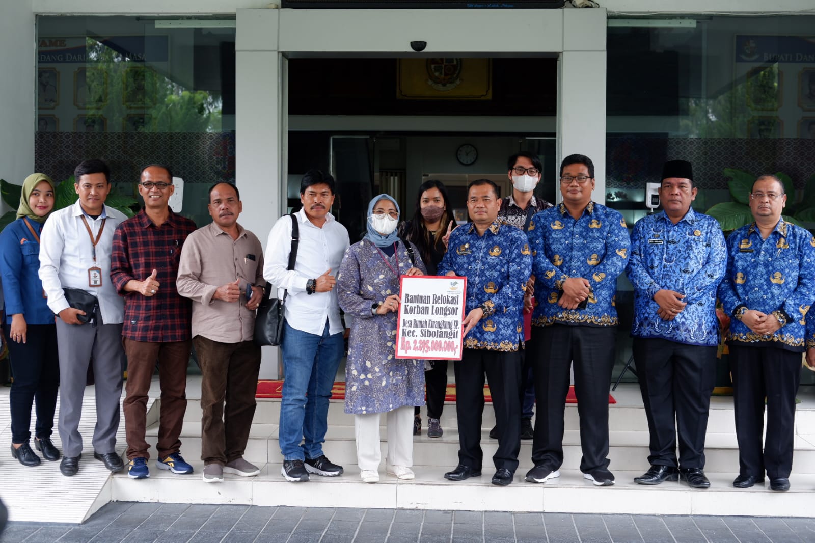 Kabupaten Deli Serdang Menerima Bantuan Relokasi Korban Longsor dari Kementerian Sosial Republik Indonesia (KEMENSOS RI)