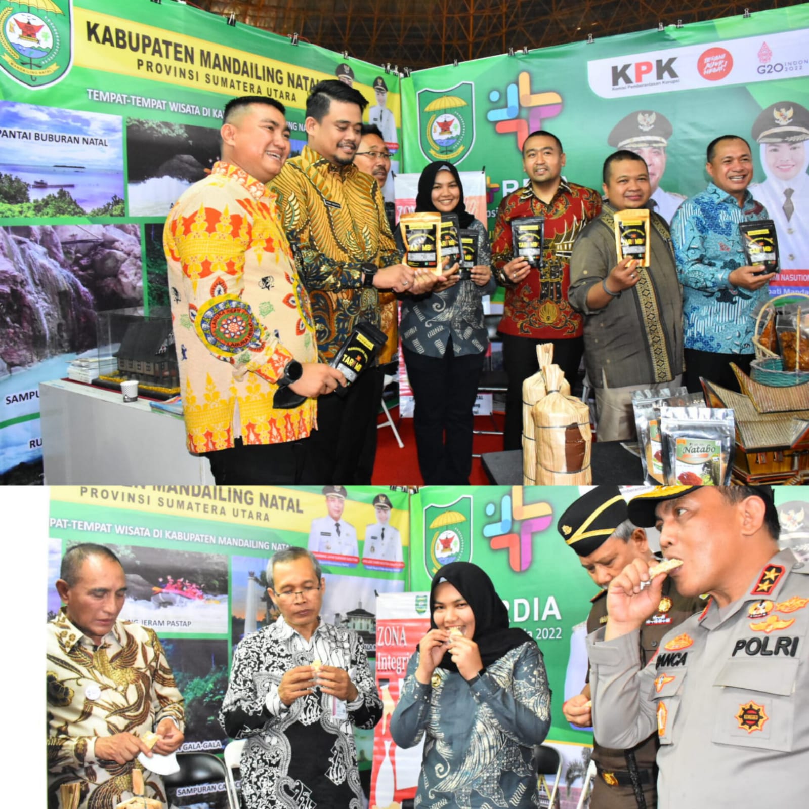 Wabup Madina Hadiri Pembukaan Road to Hakordia 2022