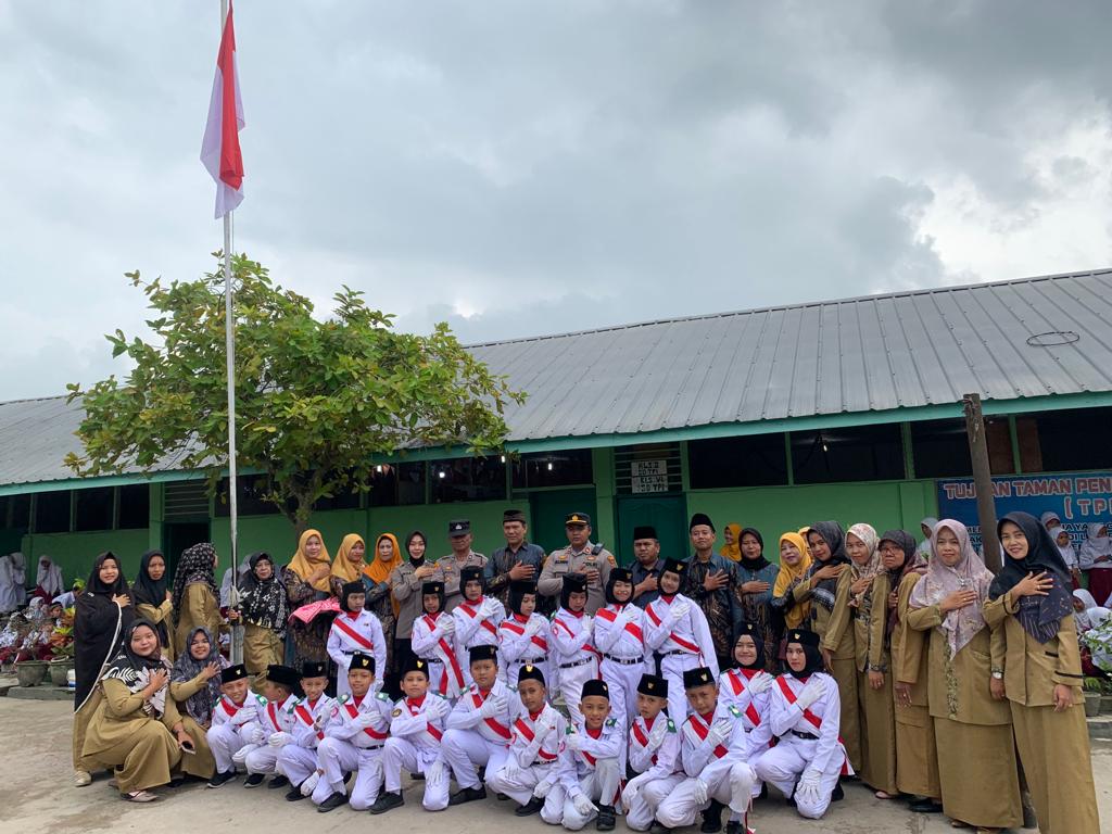 Jadi Pembina Upacara Bendera, Ini Pesan Kapolsek Kota Kisaran