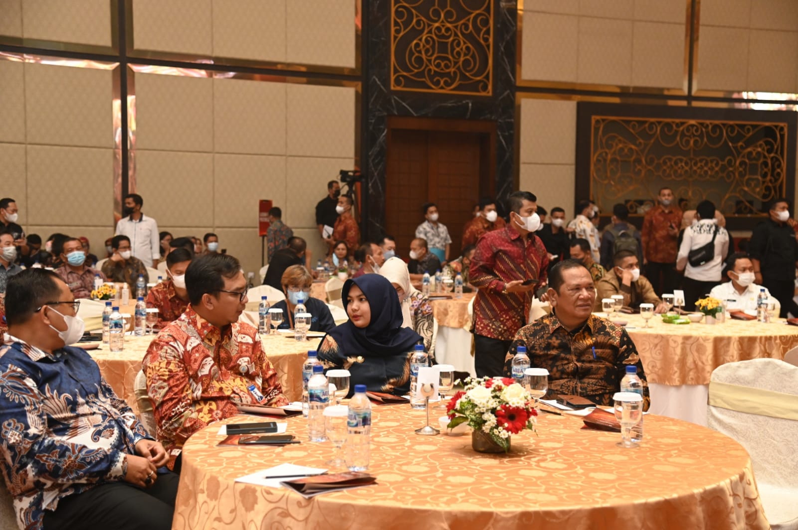 Walikota Padang Sidempuan Irsan Efendi Nasution Menghadiri Pertemuan Tahunan Bank Indonesia (PTBI) Tahun 2022 se-Indonesia