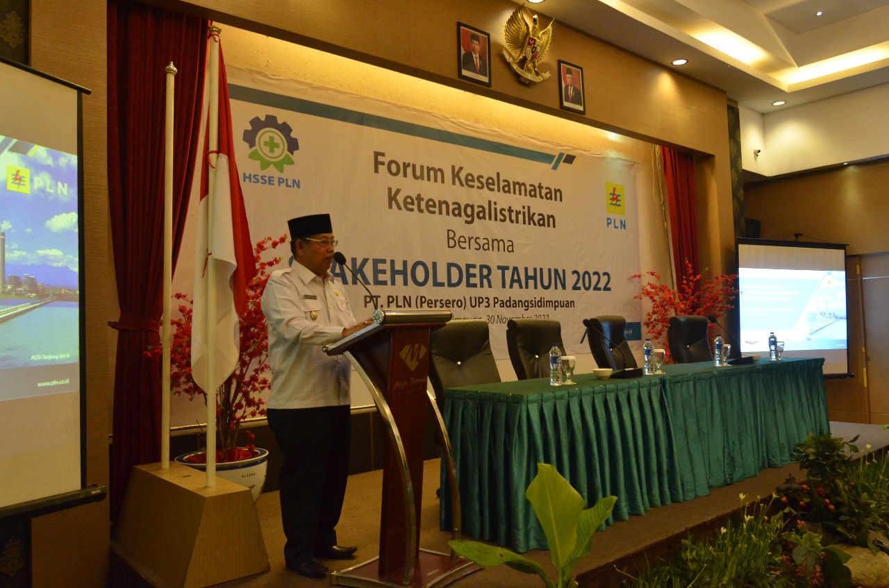 PT PLN (Persero) Unit UP3 Menggelar Forum Diskusi Keselamatan Ketenagakerjaan tahun 2022