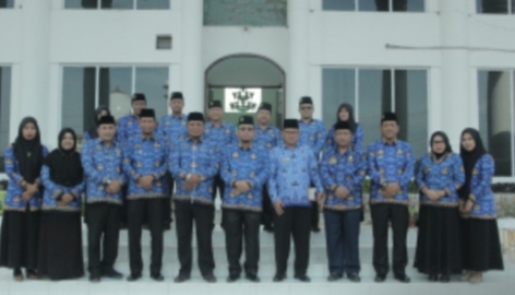 Ketua KORPRI Asahan Lepas Kafilah MTQ KORPRI Asahan Keajang MTQ KORPI VI Tingkat Nasional