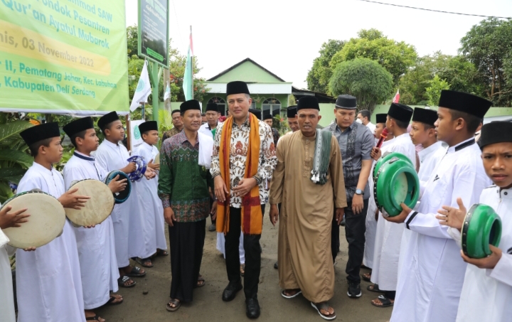 Musa Rajekshah Harap Ponpes Tahfidzul Quran  Ayatul Mubarok Cetak Generasi Qurani