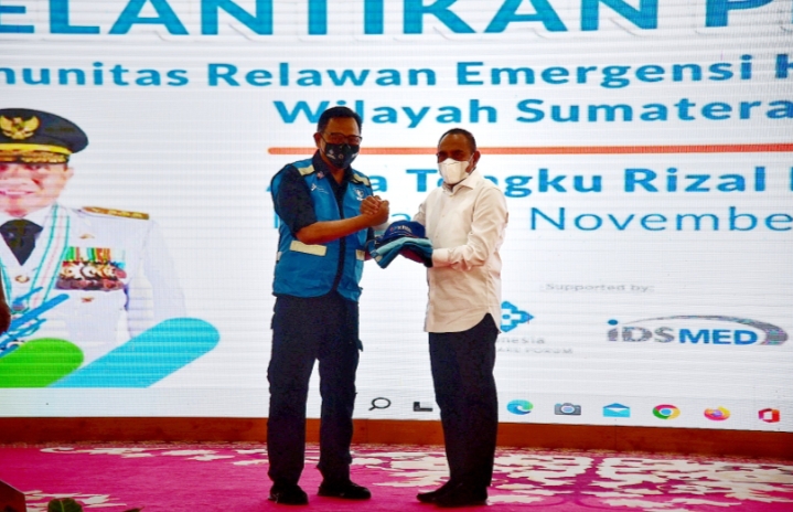 Pelantikan KREKI Wilayah Sumut Edy Rahmayadi Bersyukur Masih Ada  Organisasi Perduli Kesehatan Masyarakat