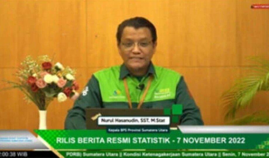 Agustus 2022 Sebanyak 7,20 Juta  Penduduk di Sumut Bekerja, 473 Ribu Pengangguran