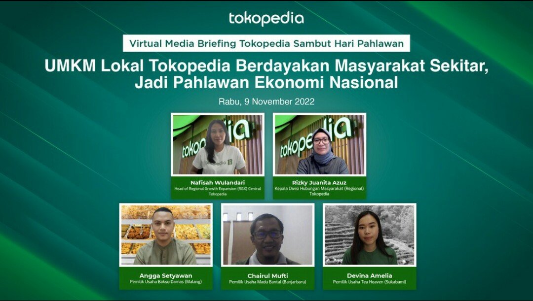 Hari Pahlawan, Inisiatif Hyperlocal Tokopedia Dukung UMKM Lokal Jadi Pahlawan Ekonomi Digital Jelang Hari Pahlawan