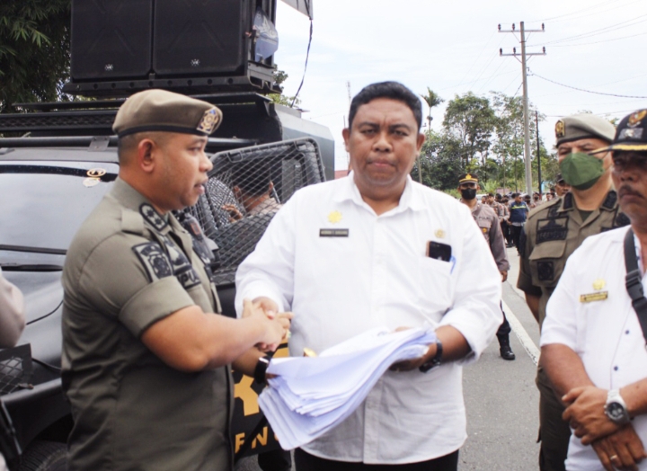 Upaya Penertiban Vila Mewah Ilegal di Bumper Sibolangit, Kasatpol PP Pastikan Surat  Peringatan Kedua Sampai ke Penggarap