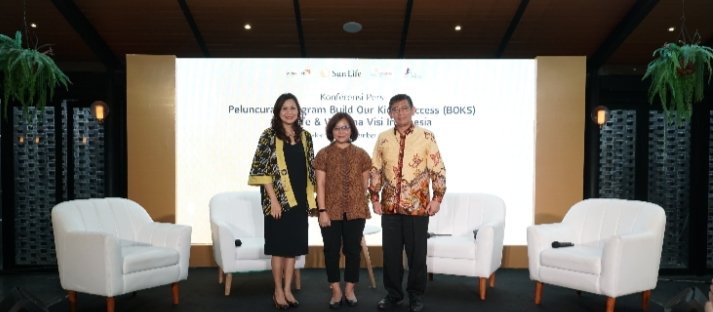 Sun Life Gandeng World Vision untuk Perkenalkan  Program Aktivitas Fisik BOKS Melalui Wahana Visi Indonesia