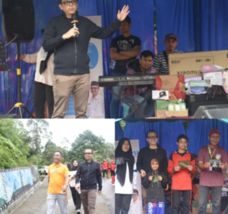 Semarakkan Kegiatan Jalan Santai, Ratusan Masyarakat Ikut Serta