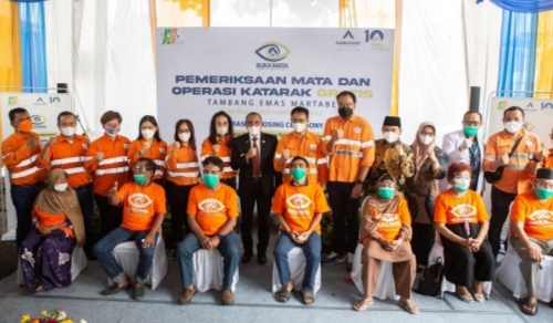 Agincourt Resources Tutup Rangkaian Operasi Katarak Gratis, 827 Mata Buta Katarak  Berhasil Disembuhkan