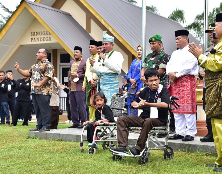 Kemah Profil Pelajar Pancasila, Edy Rahmayadi Semangati Peserta Berkebutuhan Khusus