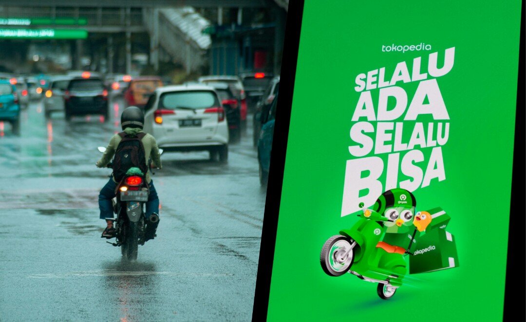 Tokopedia Bagikan Tips Berkendara Aman Saat Musim Hujan