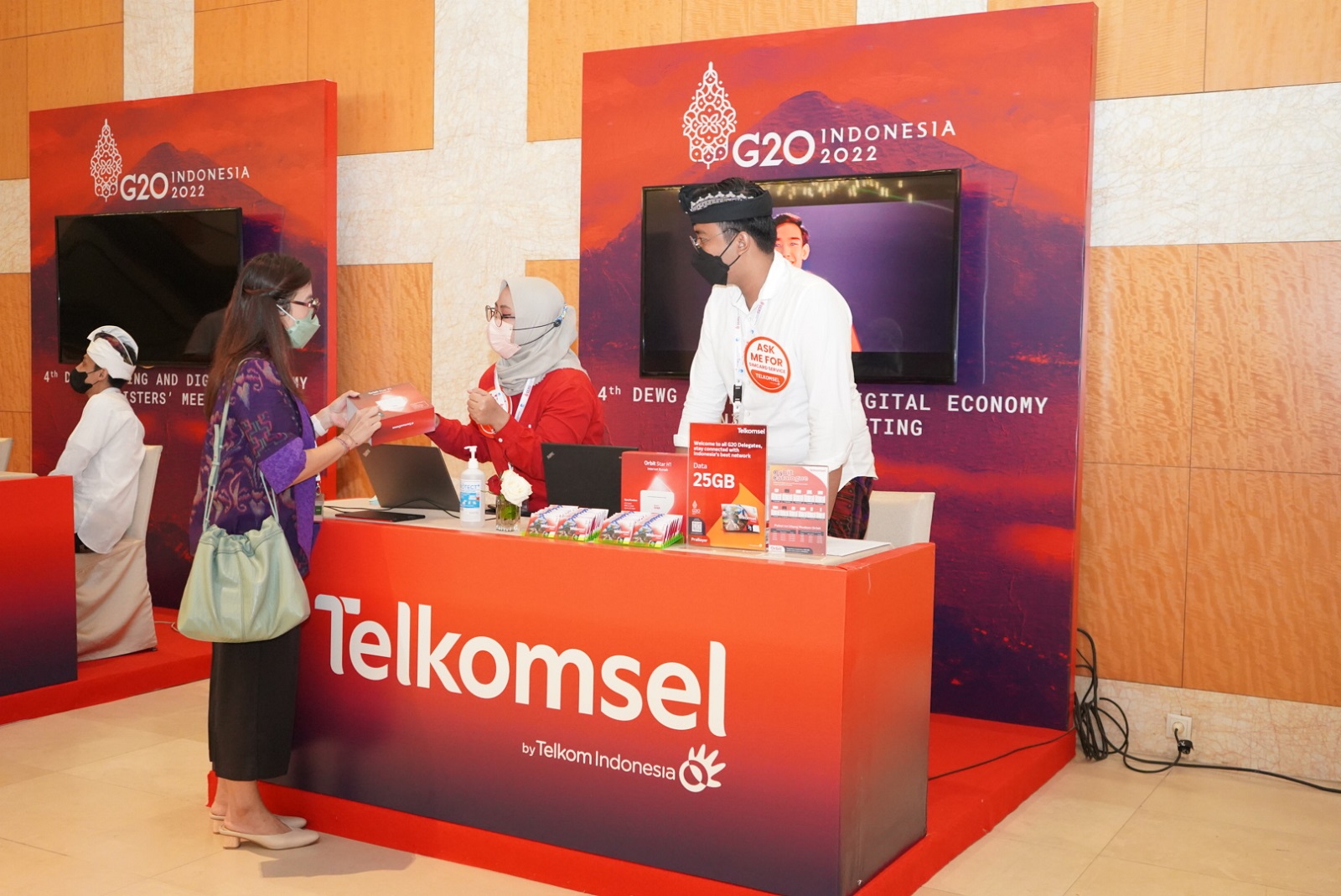 Sukses Hadirkan Pengalaman Konektivitas Digital Terdepan Selama KTT G20 di Bali, Trafik Layanan Data Telkomsel Tumbuh 59%